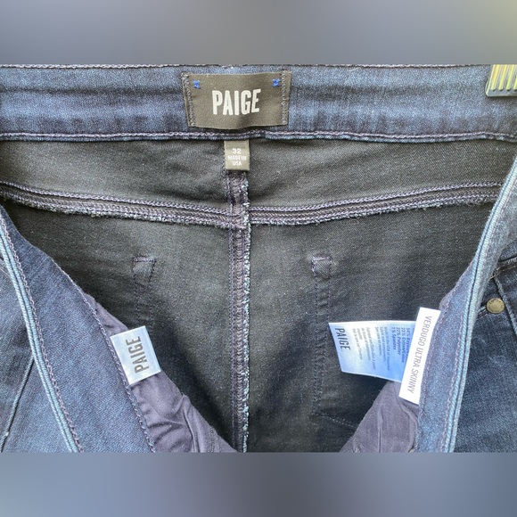 Woman’s Paige Verdugo Ultra Skinny Jeans Size 32 - Picture 10 of 10